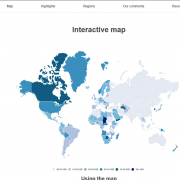 Interactieve kaart data