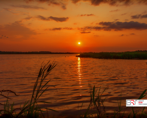 zonsondergang Onlanden