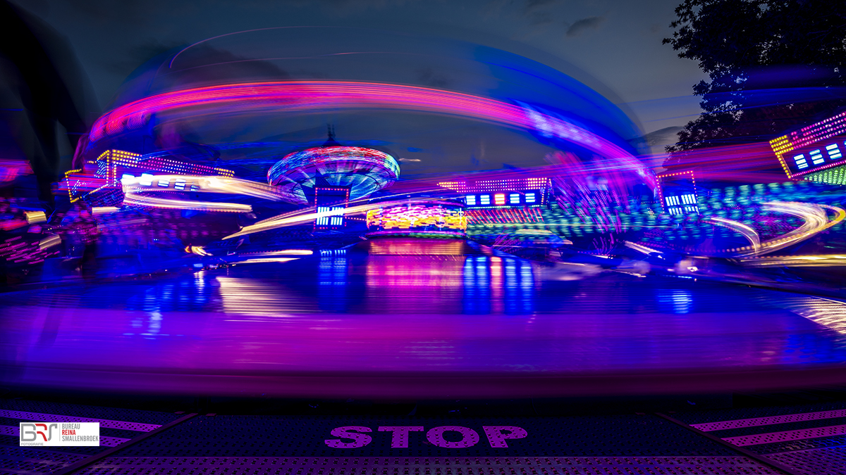 Long zExposure Kermis attractie