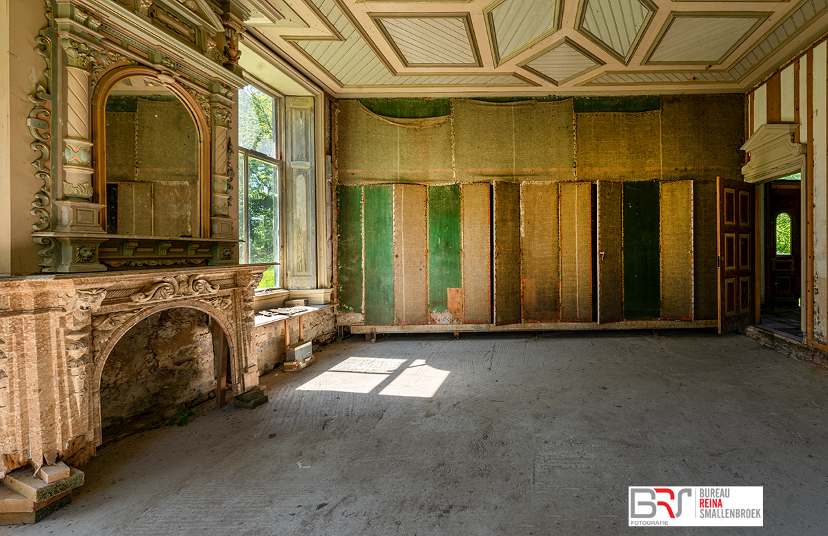 Urbex kamer in oude boerderij