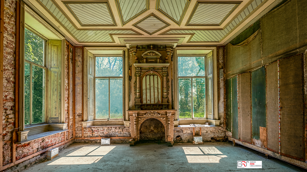 Urbex oude boerderij - kamer