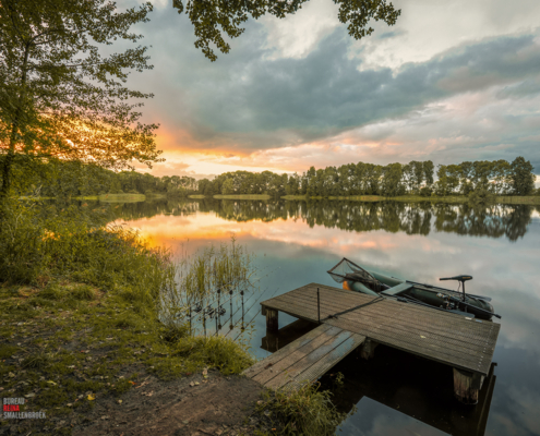 zonsondergang Lettelberterplas