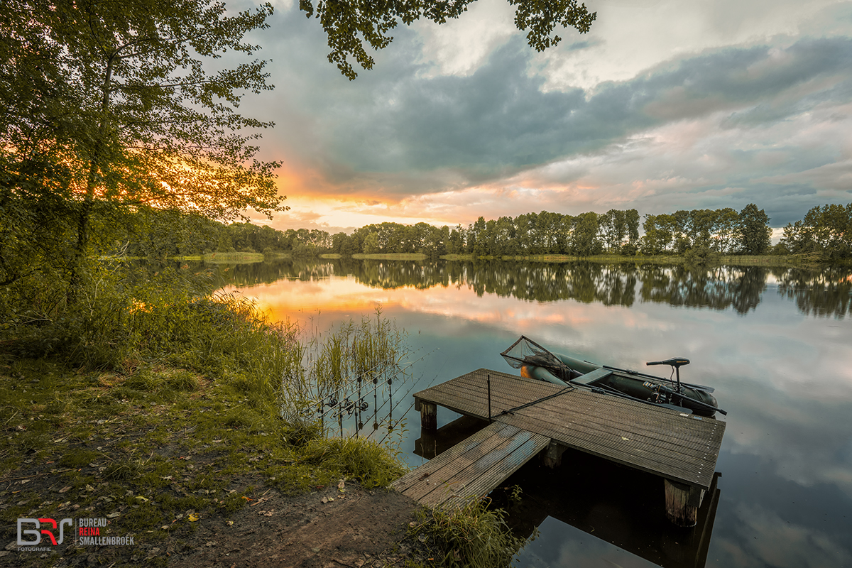 zonsondergang Lettelberterplas