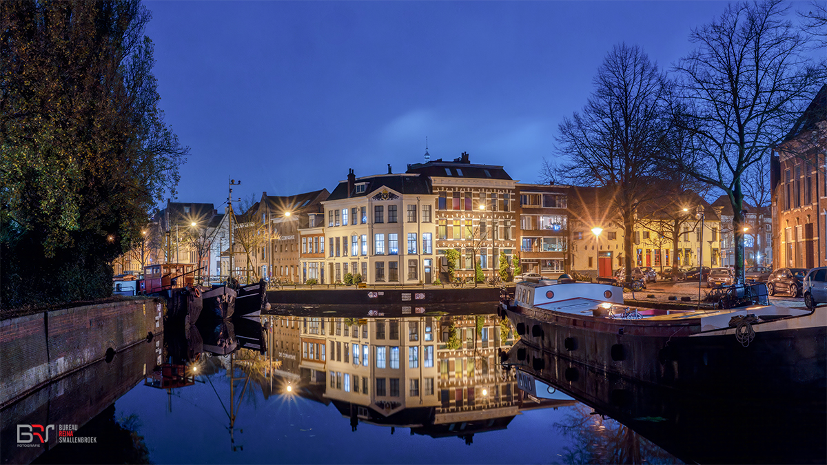 bocht van Amleand bij avond