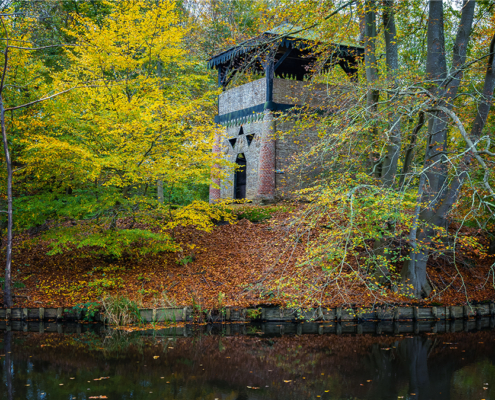 Chinese toren park Oranjewoud