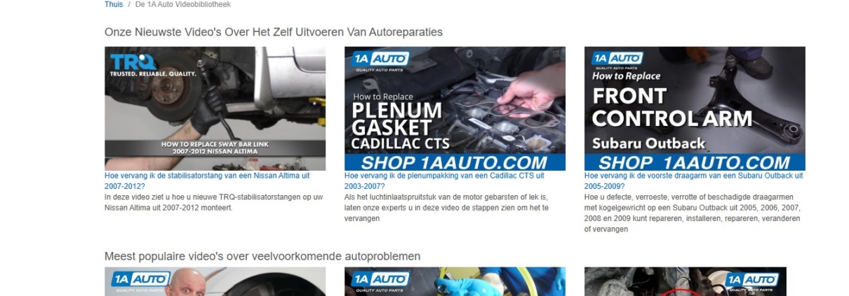 website auto reparatie